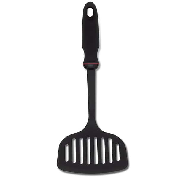 Norpro 12" Long GripEZ Handle Nylon Jumbo Wide Turner Spatula Bed
